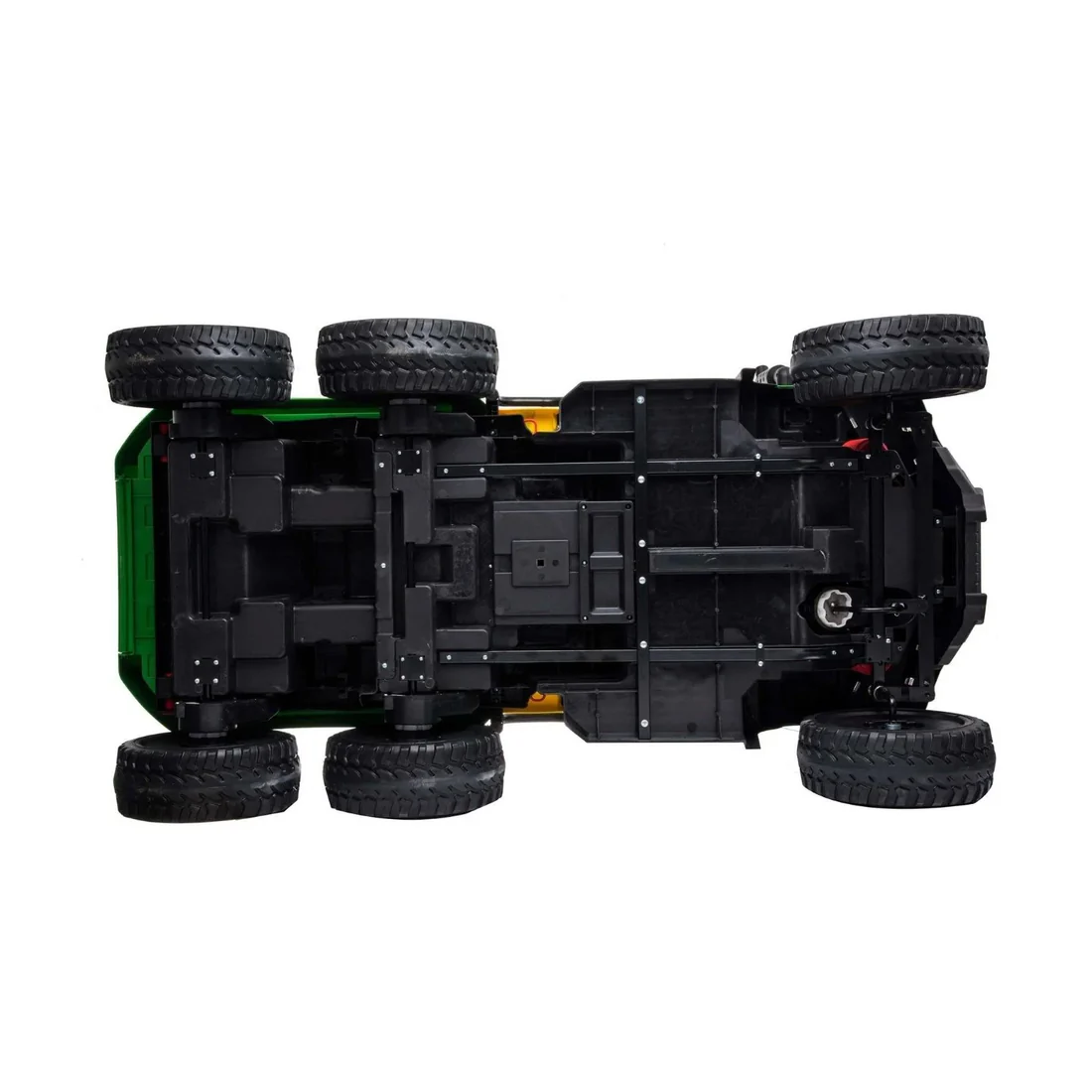 24V 6 Wheeler Tractor Trailer 2 Seater Ride-on with Dump Cart and Parental Remote - Image 18